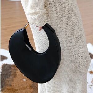 Crescent moon shaped Shoulder Bag